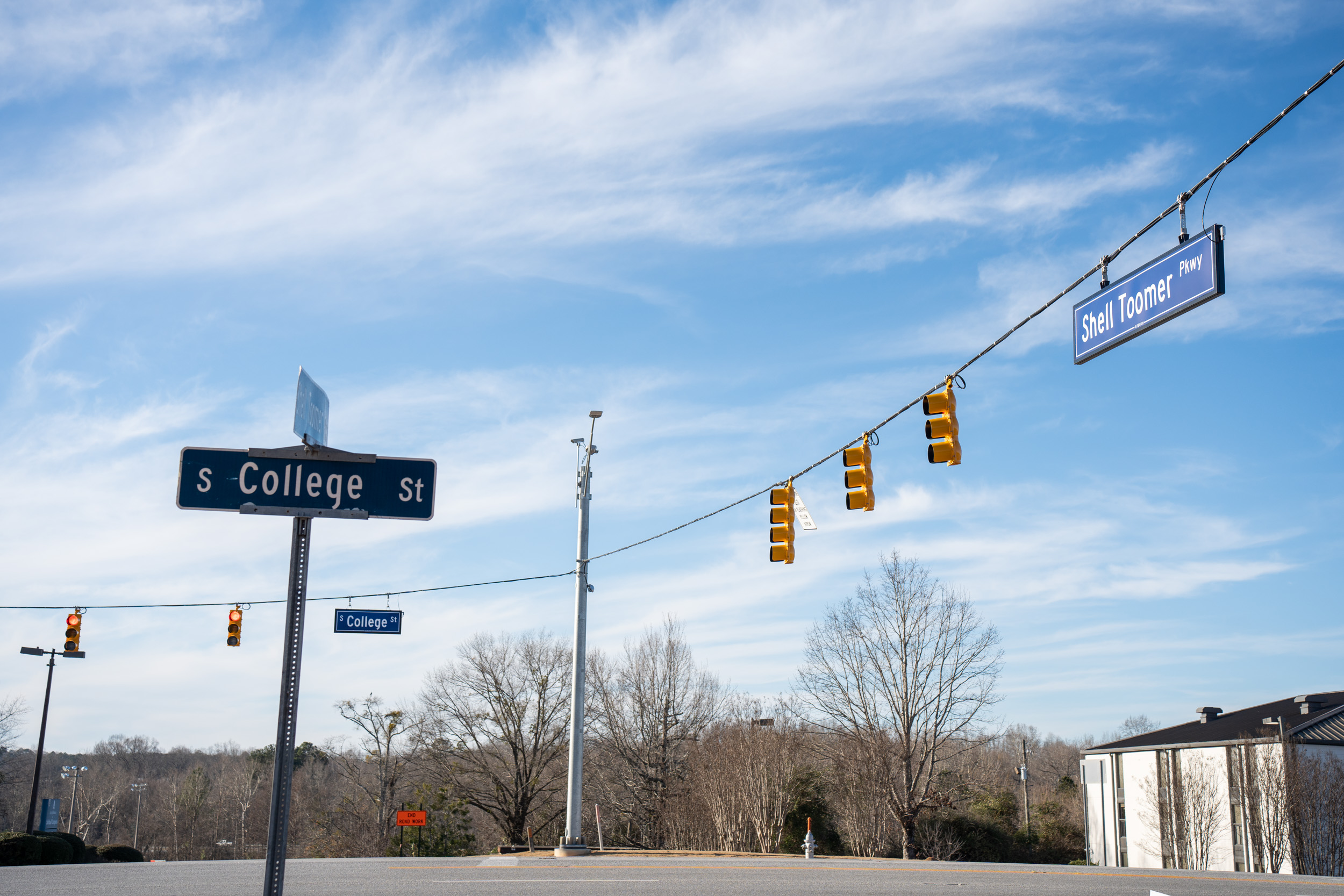 South College Street And Shell Toomer Parkway Traffic Signal Installation